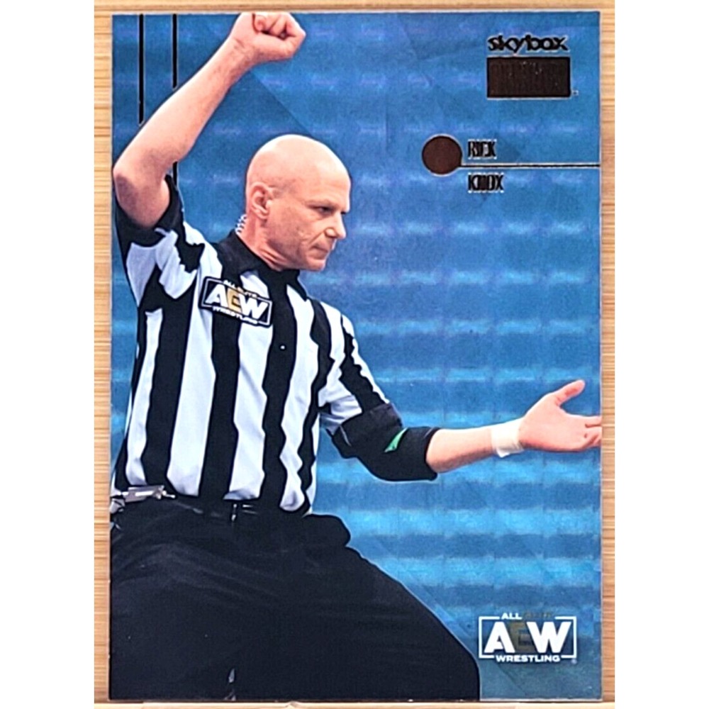 2022 UPPER‎ DECK AEW METAL UNIVERSE RICK KNOX SKYBOX PREMIUM SAPPHIRE ALL ELITE